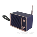 Altavoz retro Bluetooth con radio